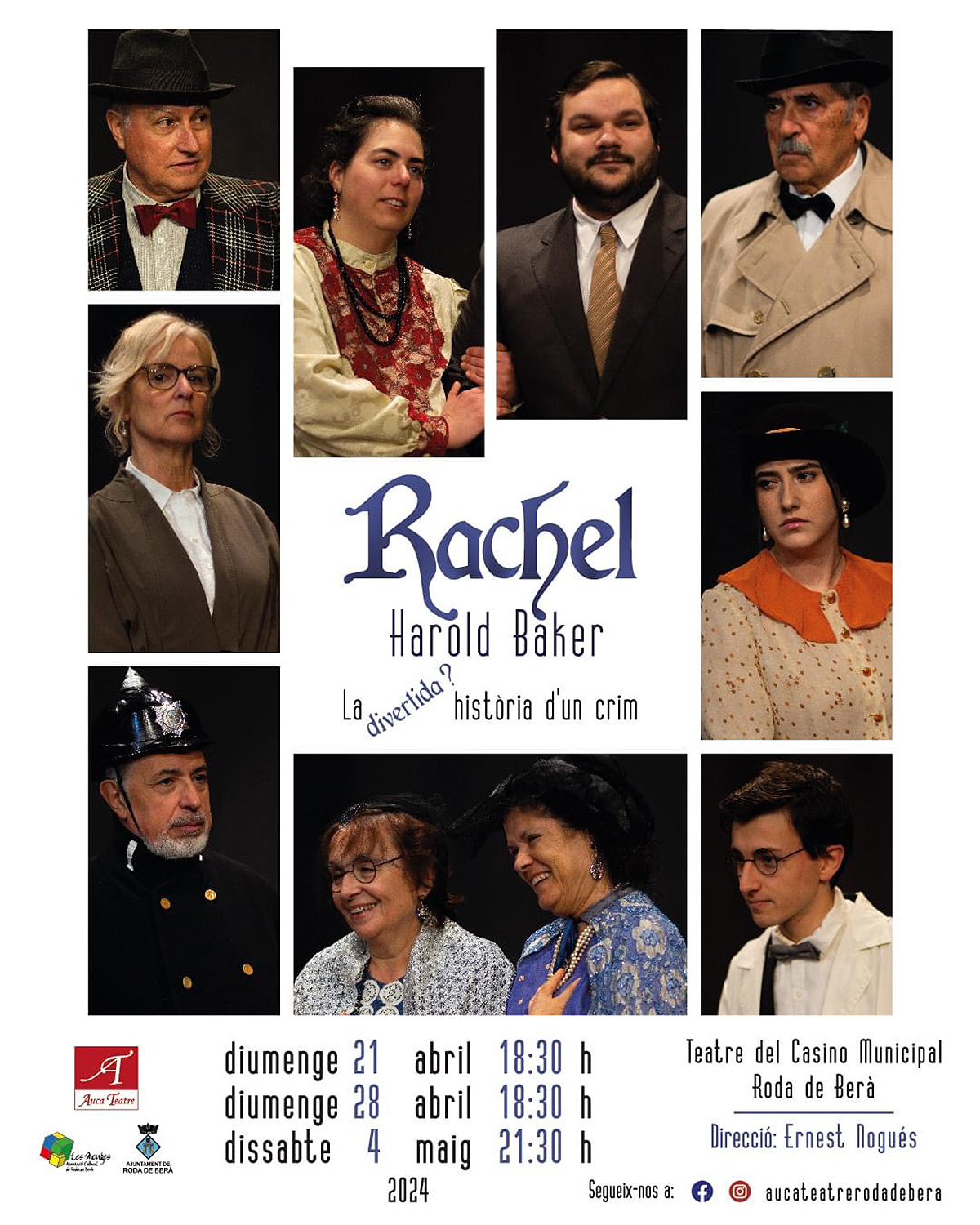 Teatre: 'Rachel Harold Baker. La divertida? història d'un crim.'