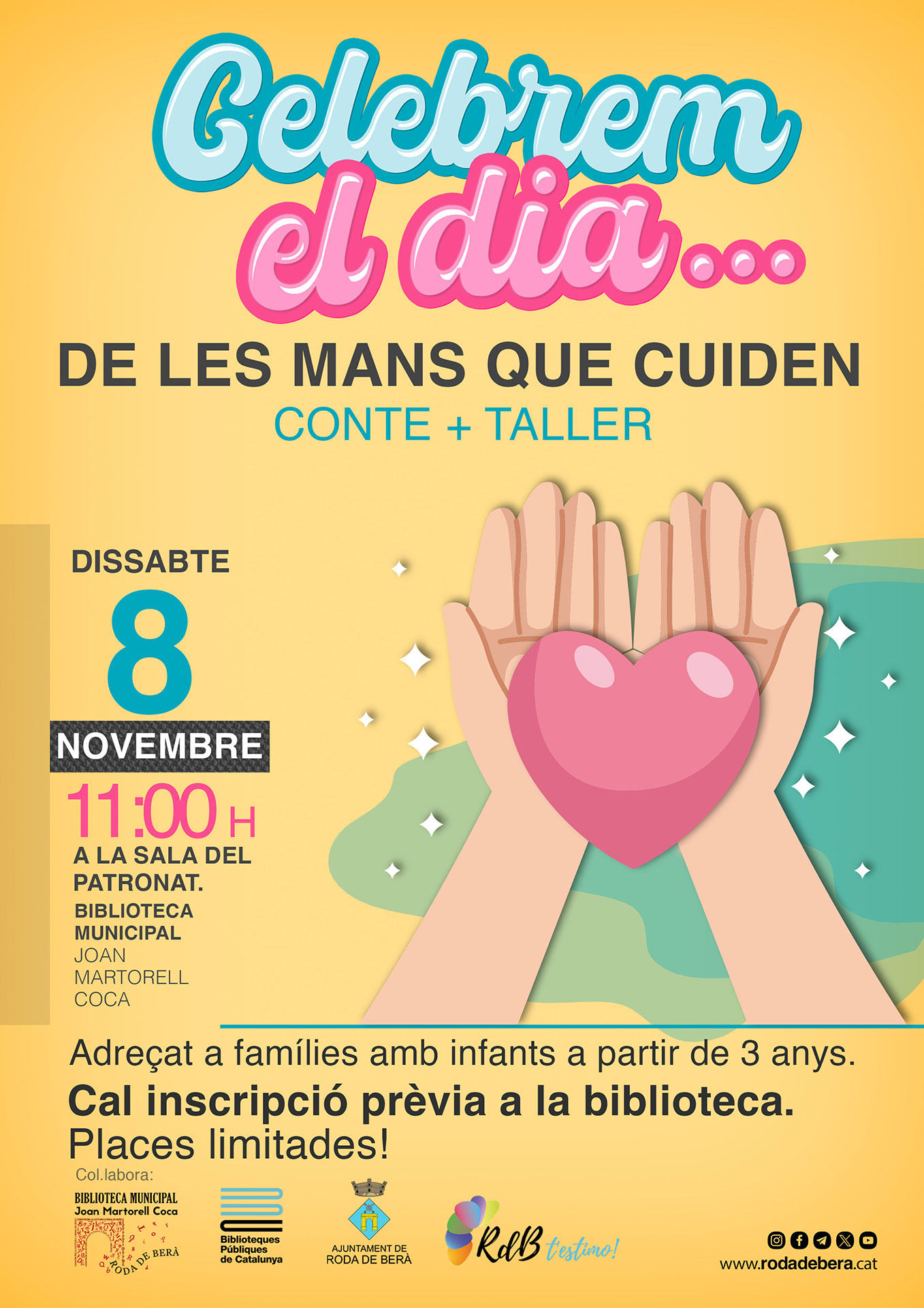 Celebrem el dia de les mans que cuiden