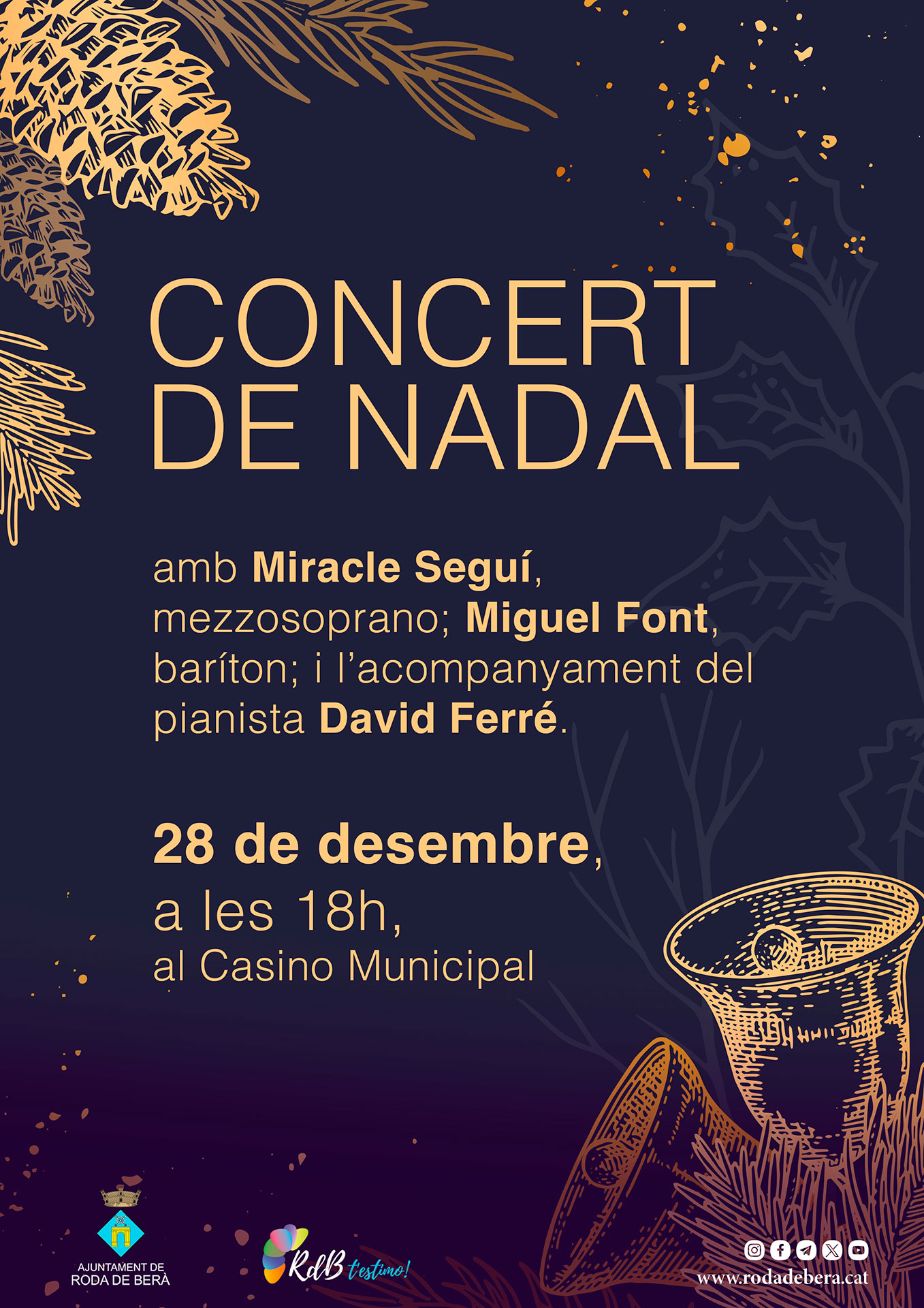 Concert Nadal amb la soprano lírica Miracle Seguí