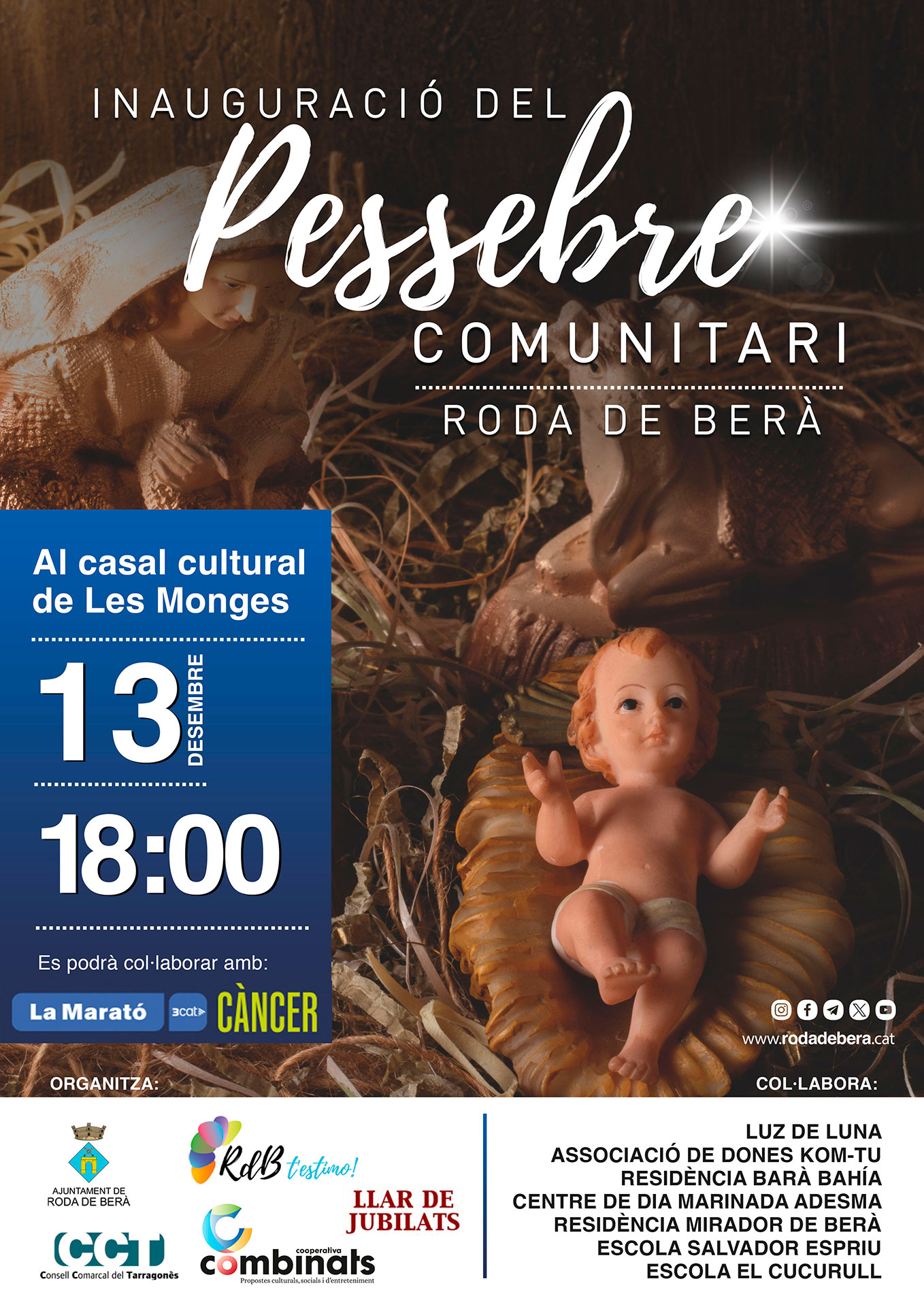 Inauguració del pessebre comunitari
