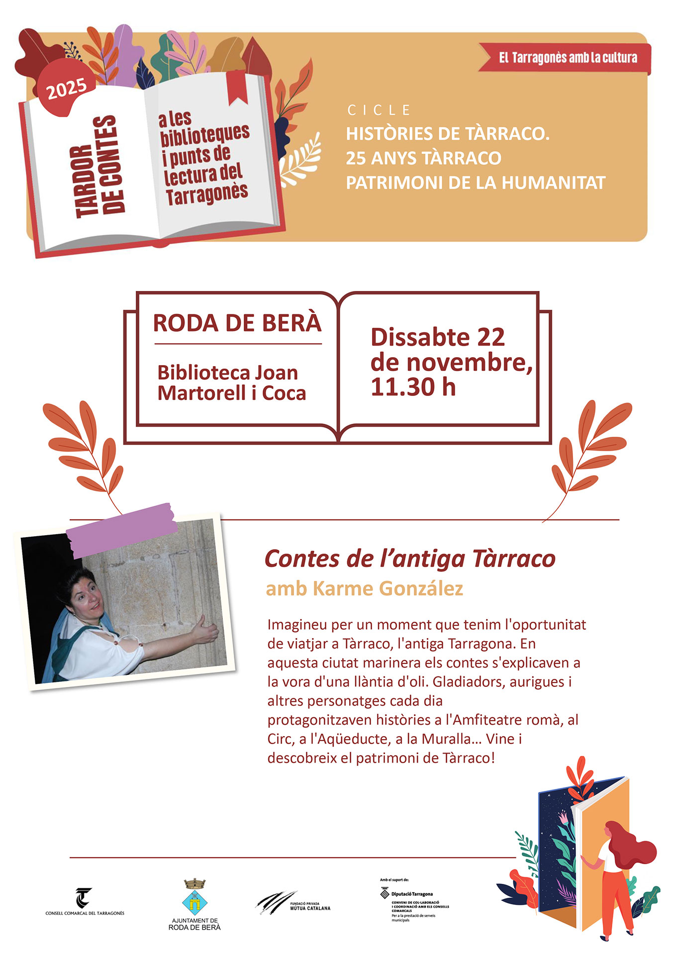 Tardor de contes:  Contes de l'antiga Tàrraco