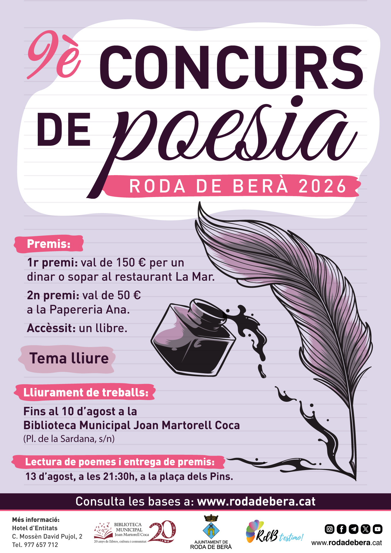9è Concurs de poesia