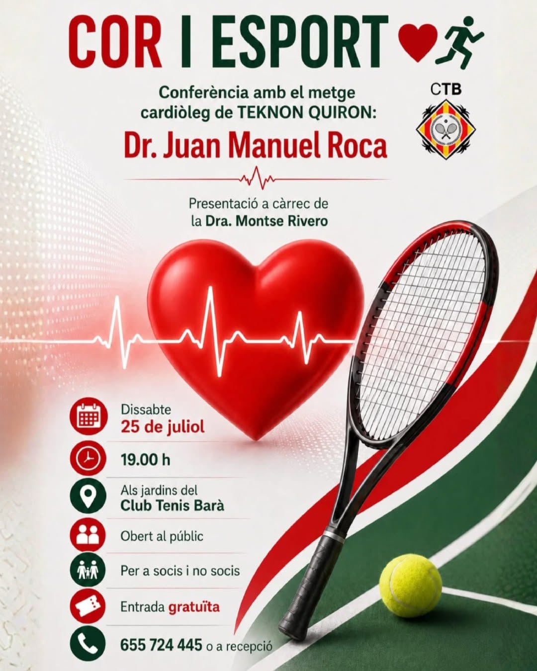 Conferència: Cor i esport