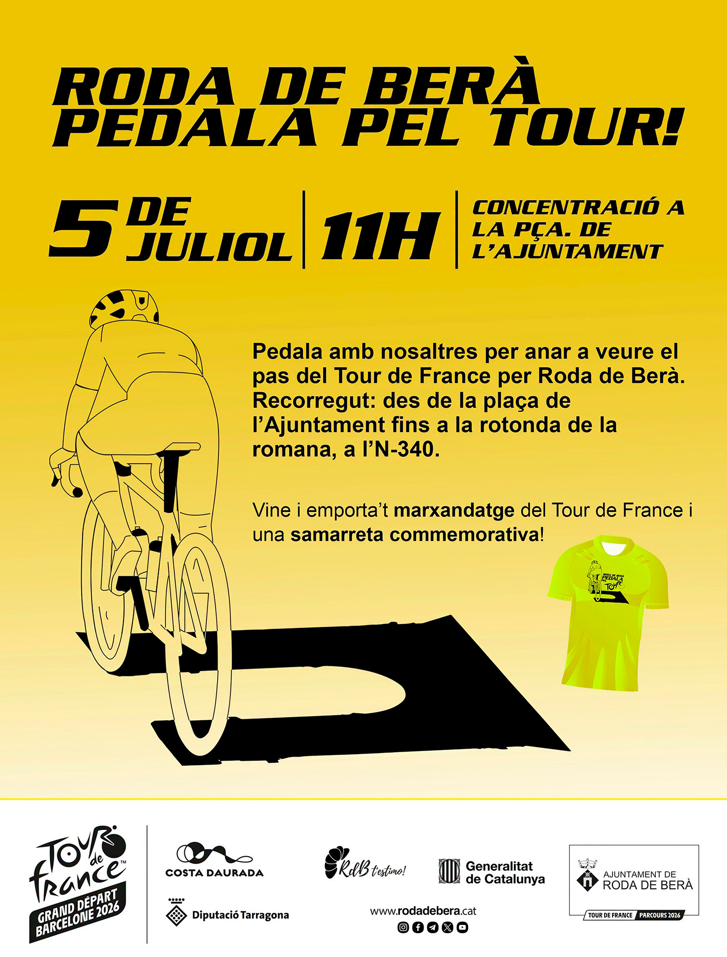 Roda de Berà pedala pel Tour!