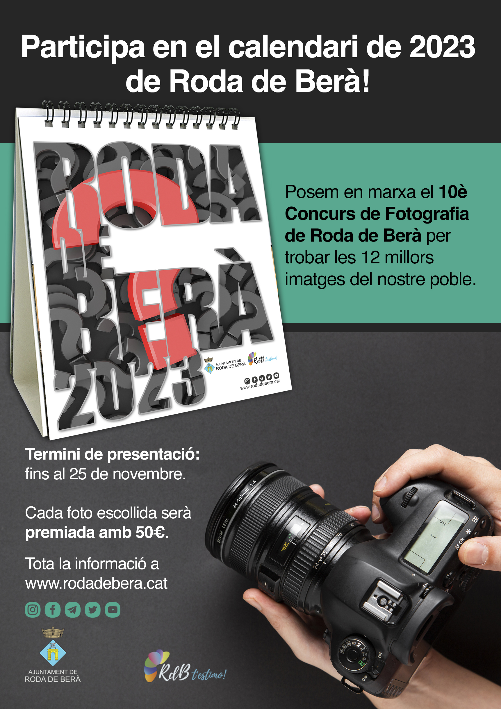 Es convoca el 10è concurs de fotografia de Roda de Berà