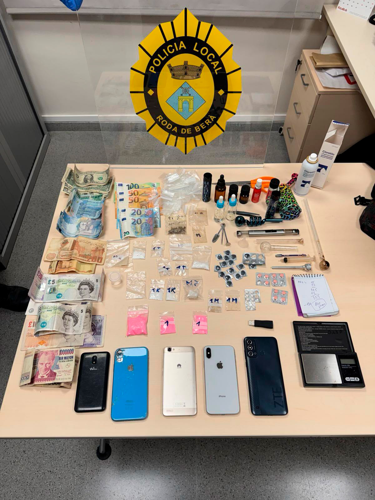 Detencions de la Policia Local Detencions de la Policia Local