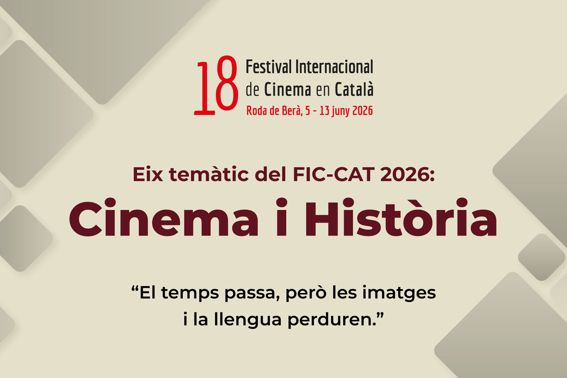 Eix temàtic Cinema i Història Eix temàtic Cinema i Història