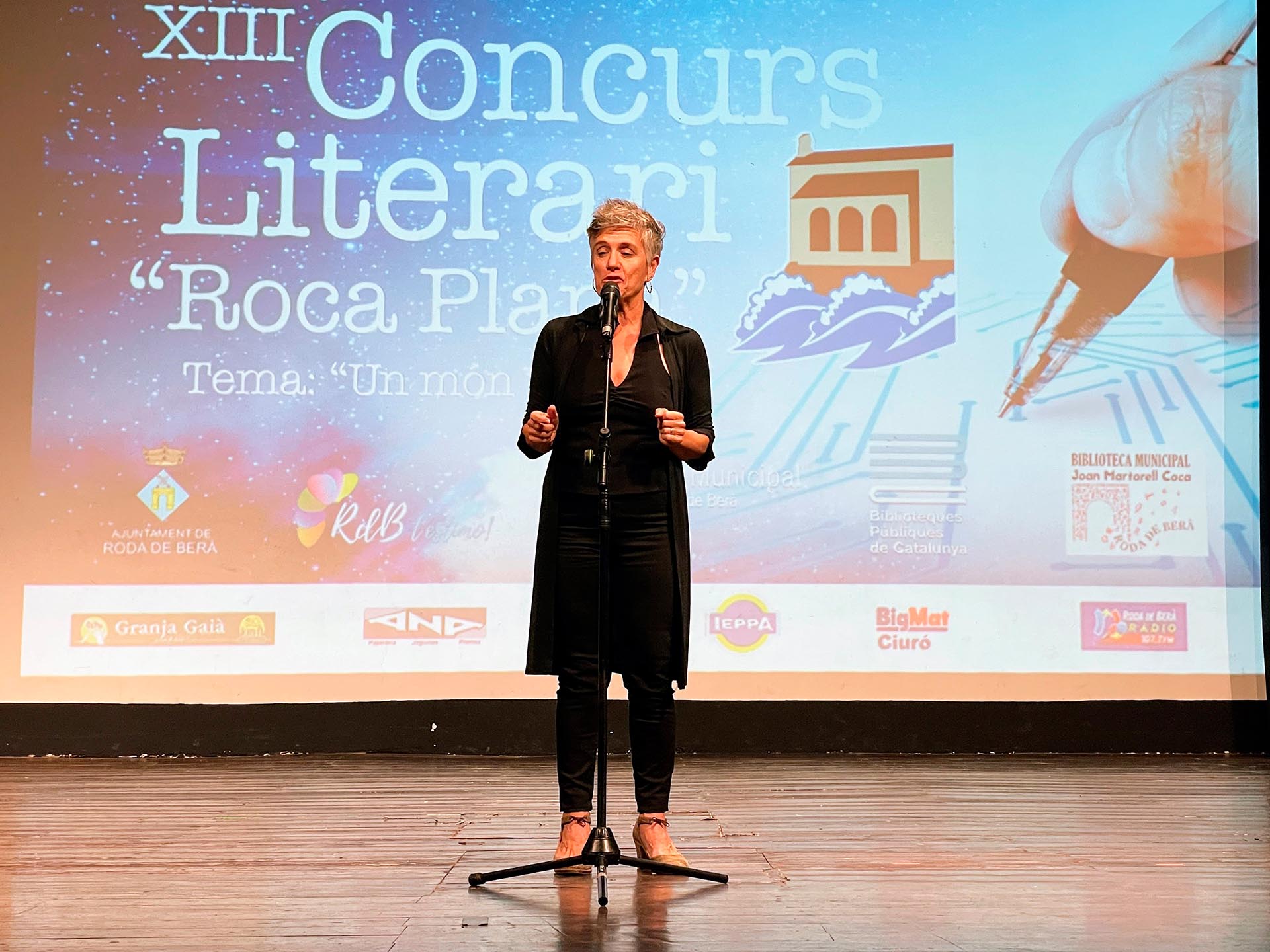 Lliurament de premis del 13è Concurs Literari Roca Plana Lliurament de premis del 13è Concurs Literari Roca Plana