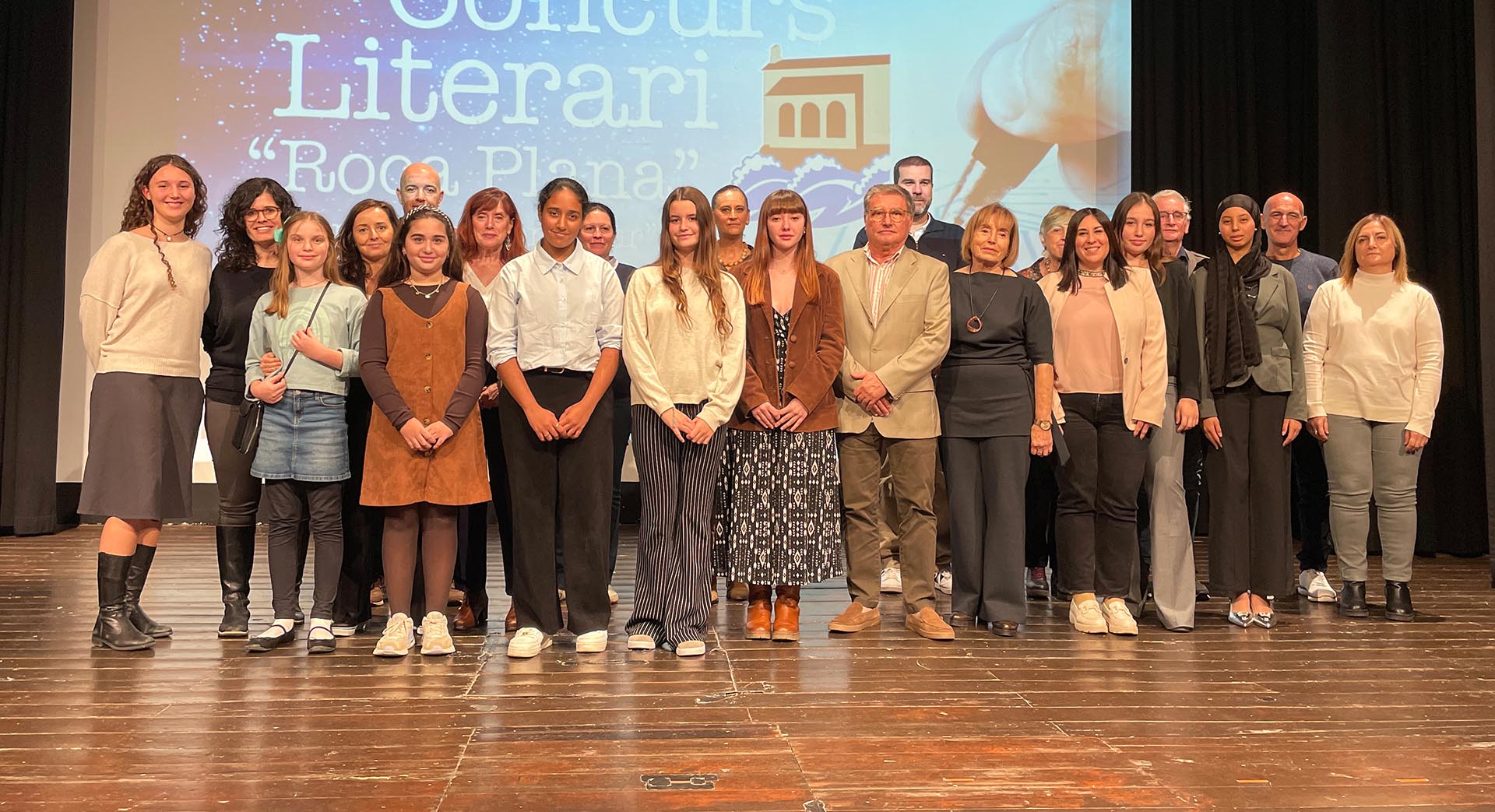 Lliurament de premis del 13è Concurs Literari 'Roca Plana'