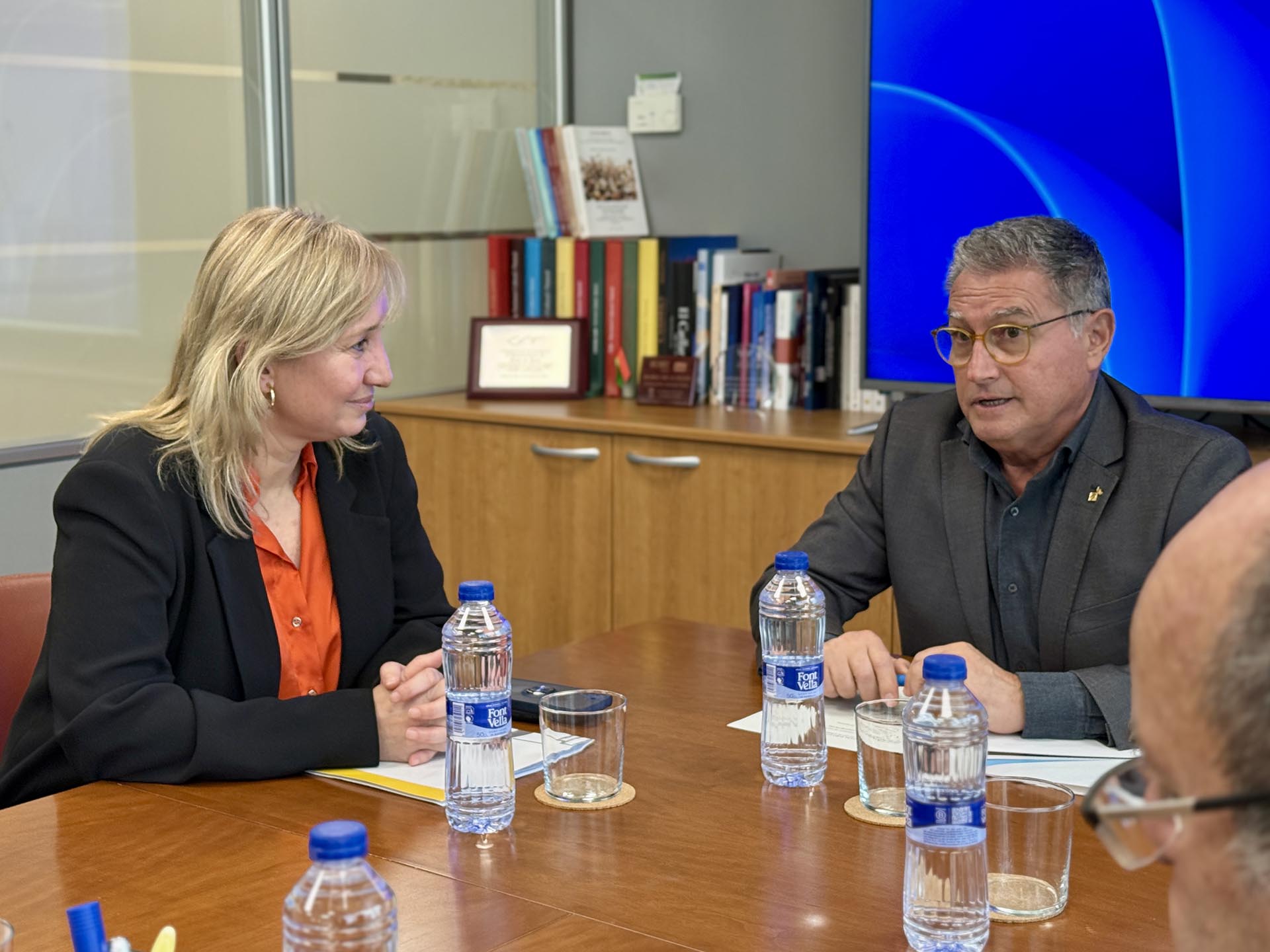 La subdelegada del Govern fa una visita institucional a Roda de Berà