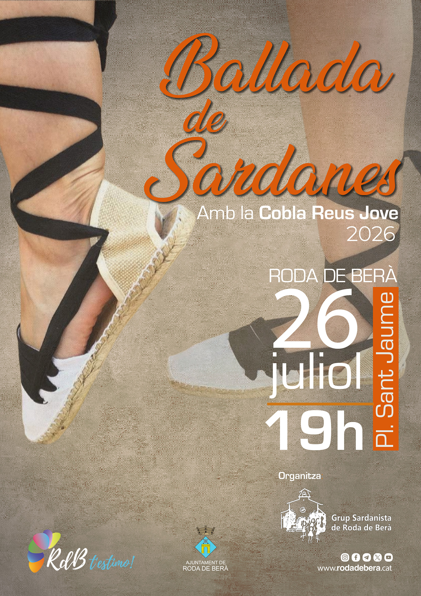 Ballada de sardanes amb la Cobla Reus Jove