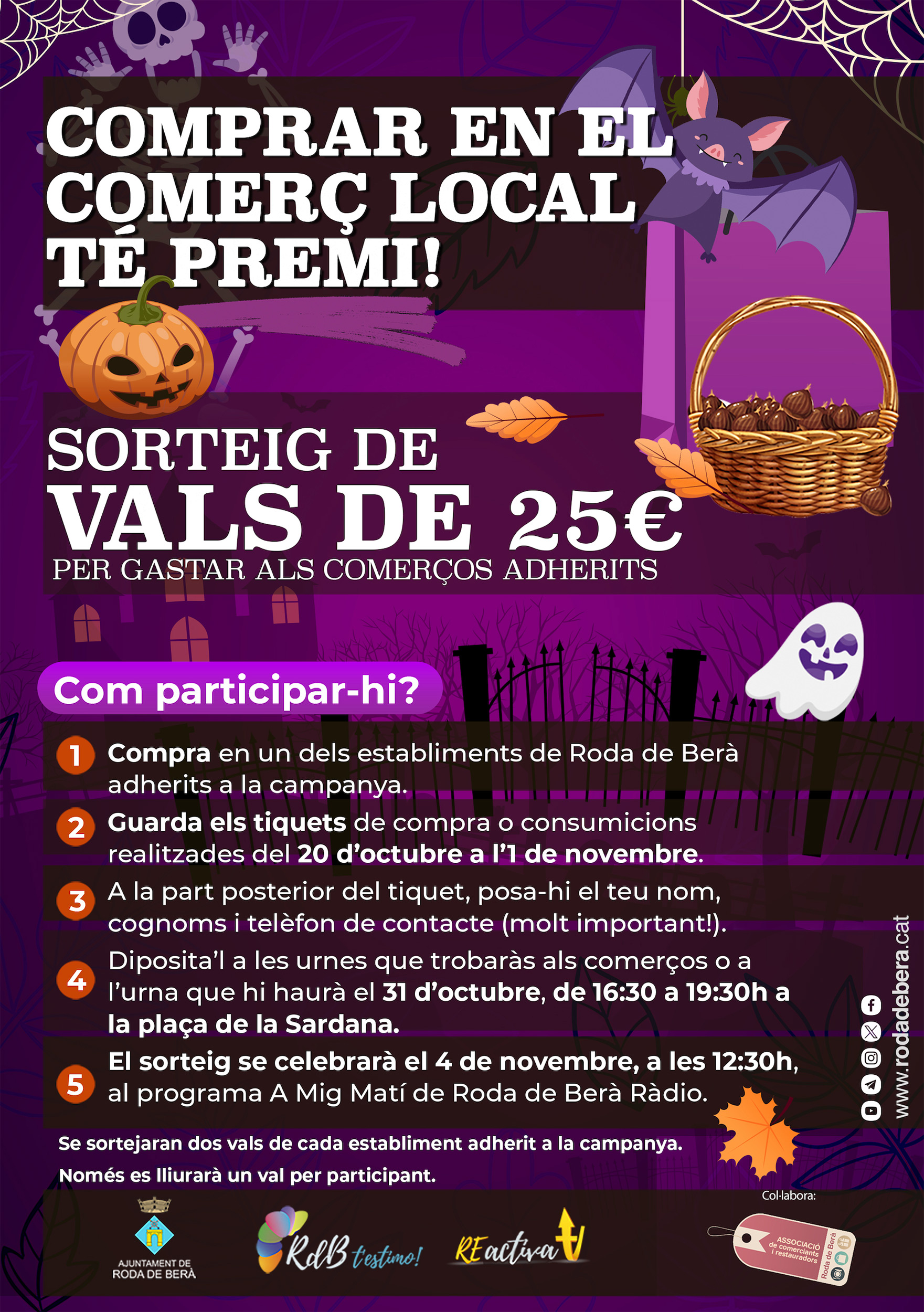 Comprar en el comerç local té premi!