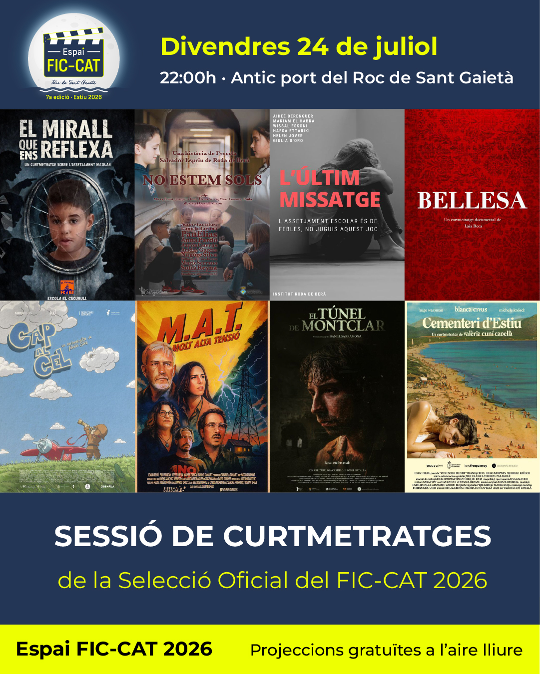 Espai FIC-CAT: Sessió de curtmetratges