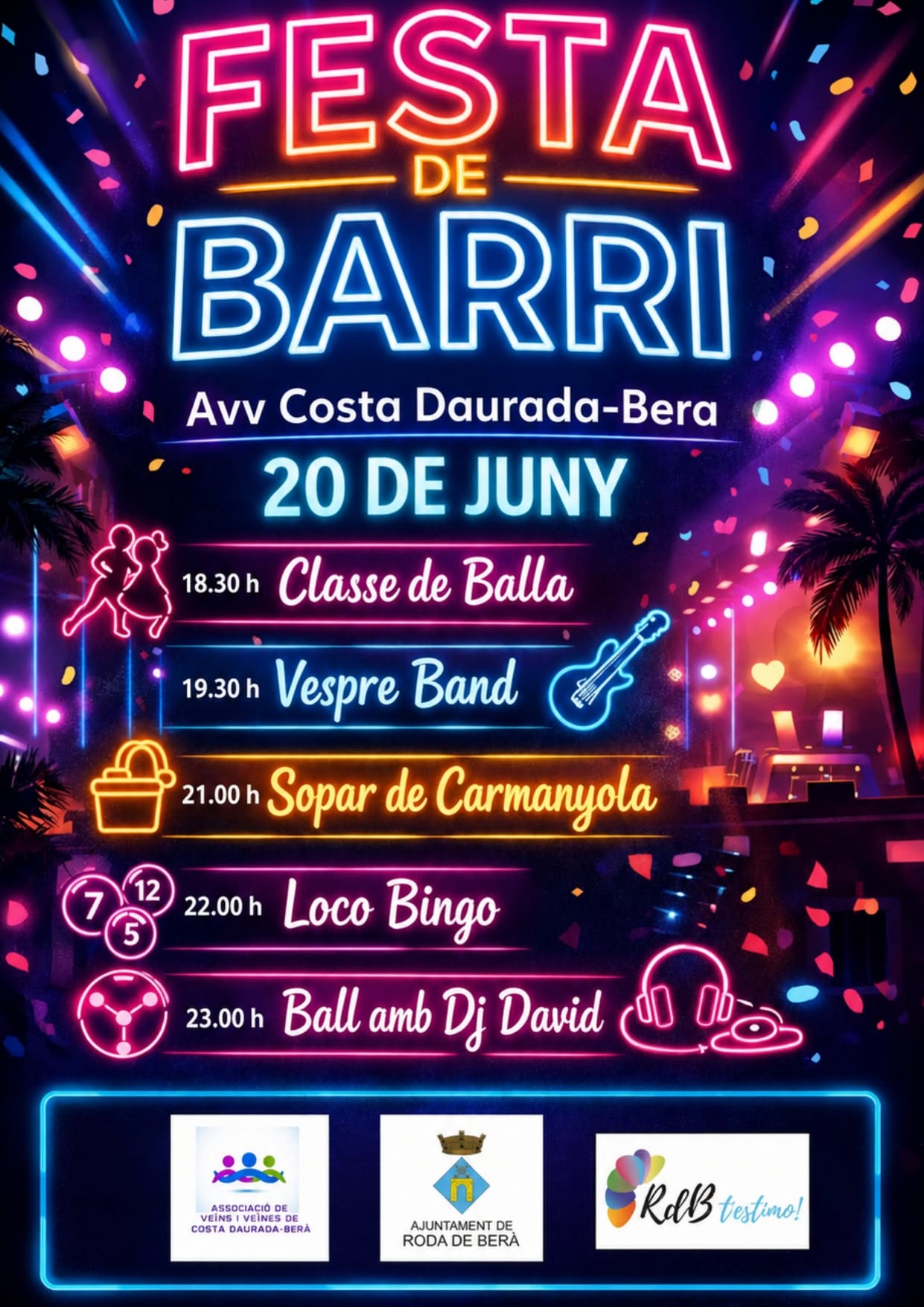 Festa de Barri de l'AVV Costa Daurada-Berà