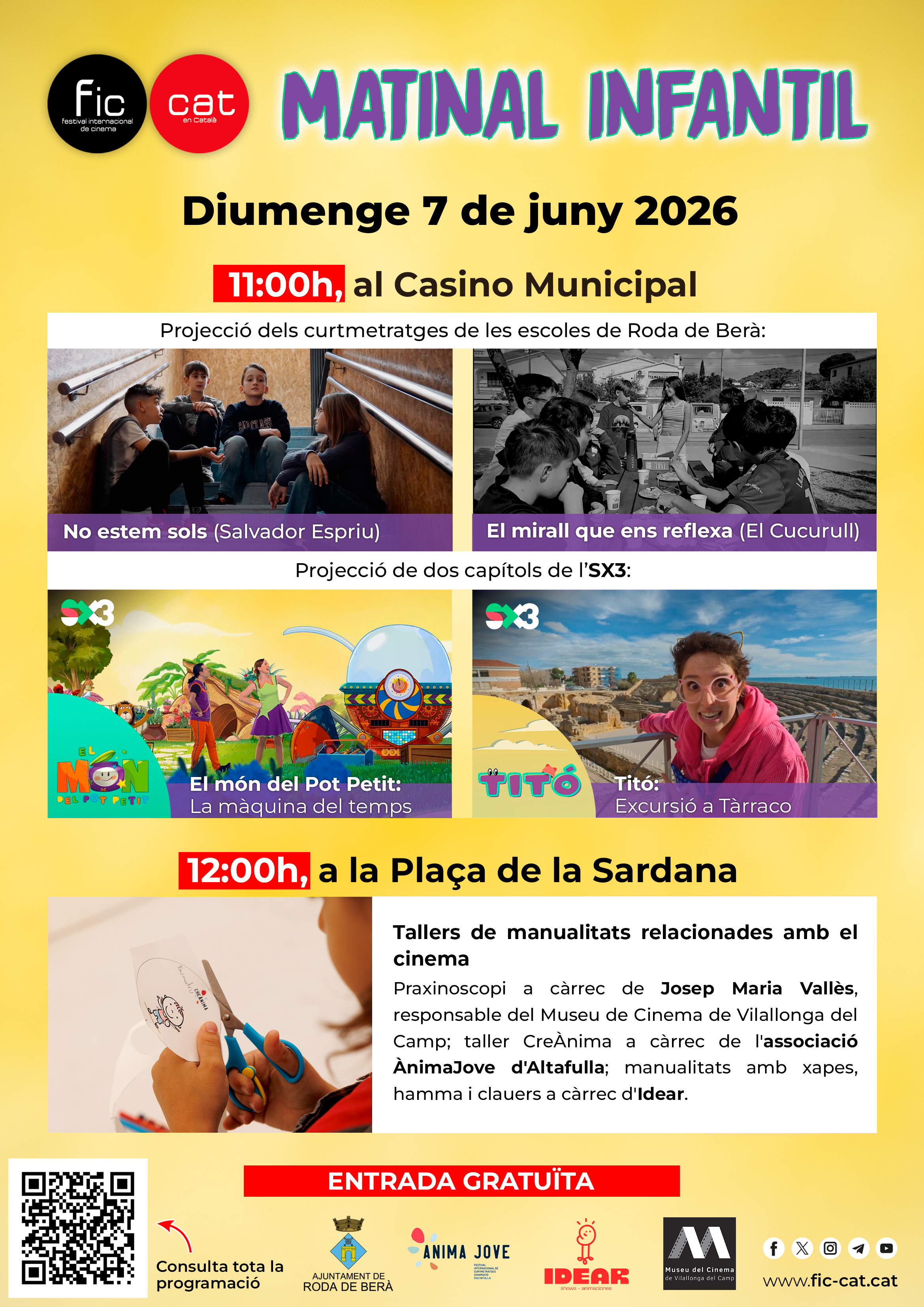 Matinal infantil del FIC-CAT 2026
