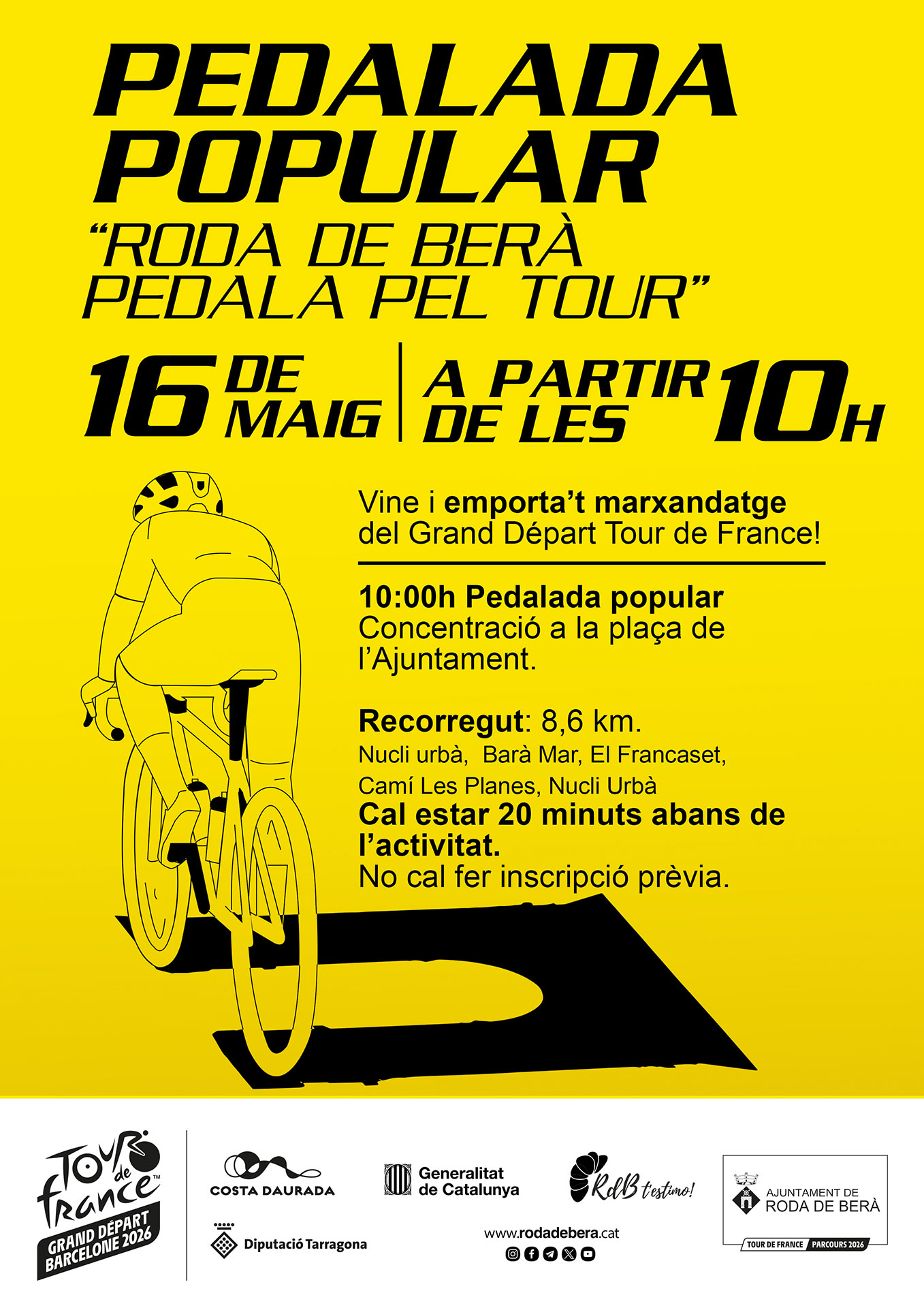 Pedalada popular: "Pedala pel Tour"