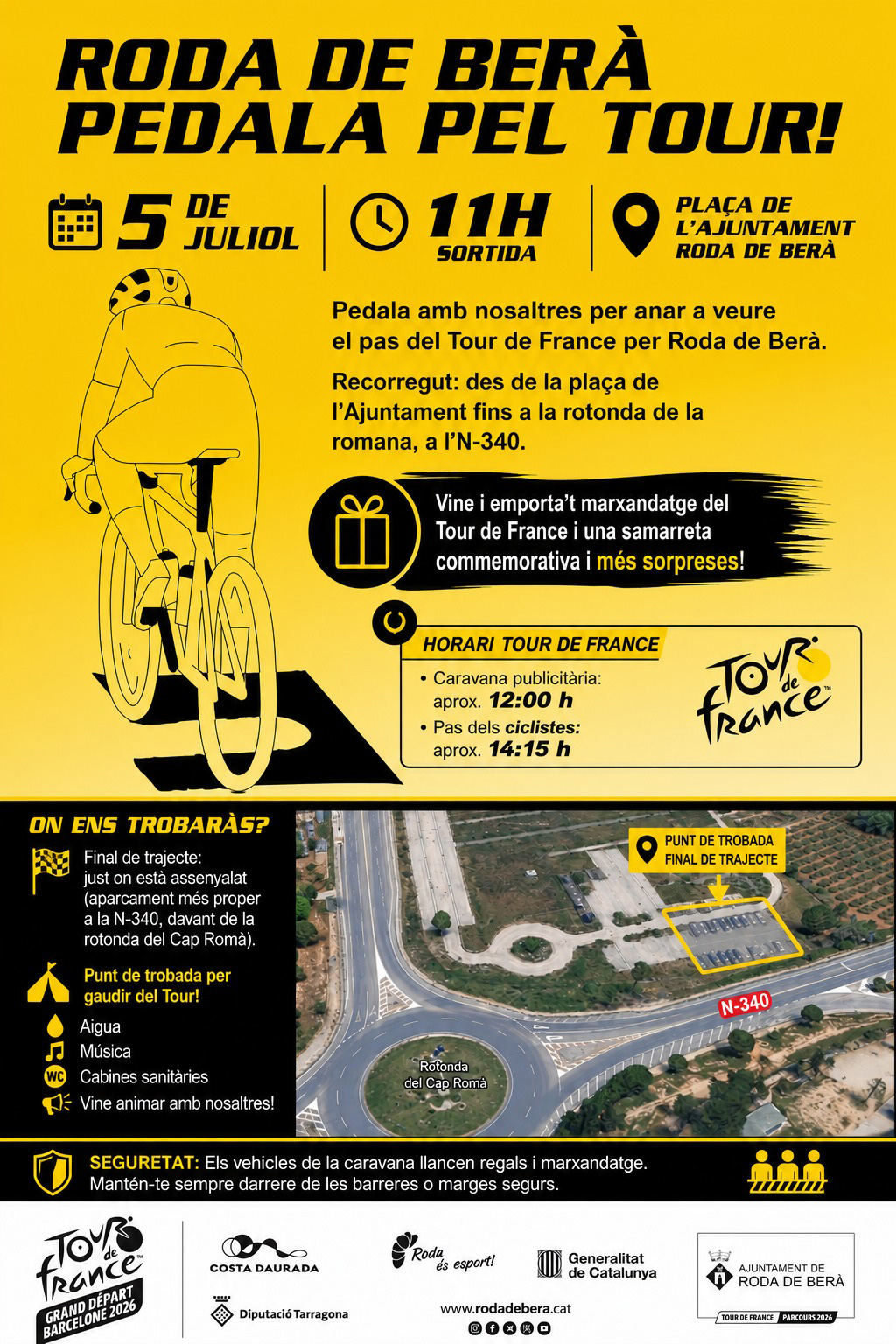 Roda de Berà pedala pel Tour!