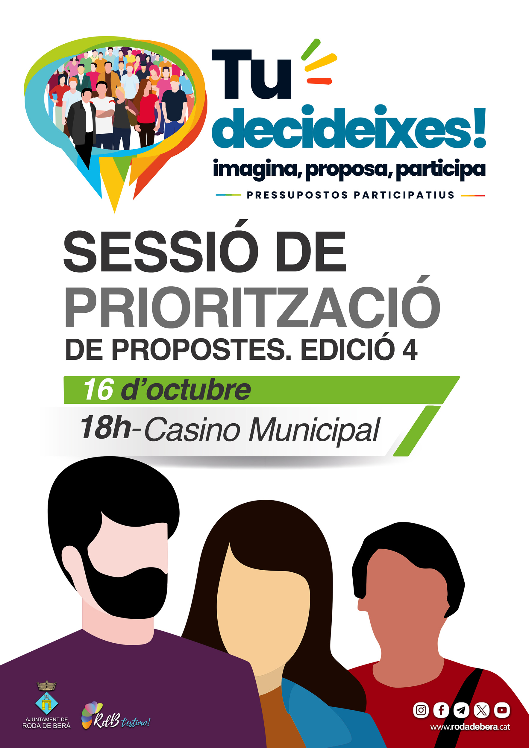 Sessió de priorització dels Pressupostos participatius
