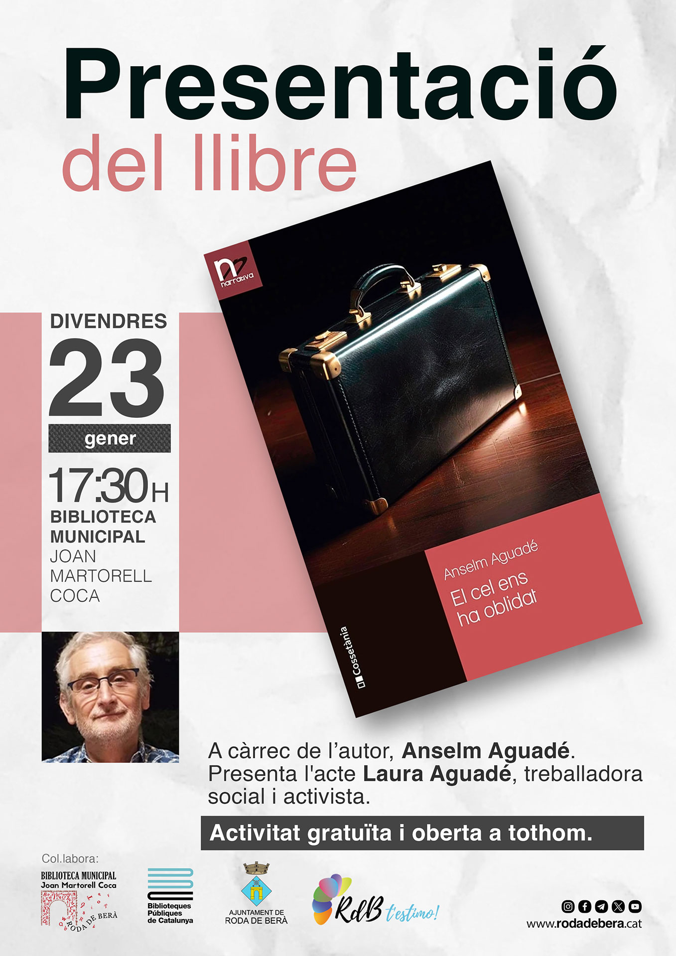 Presentació del llibre 'El cel ens ha oblidat'