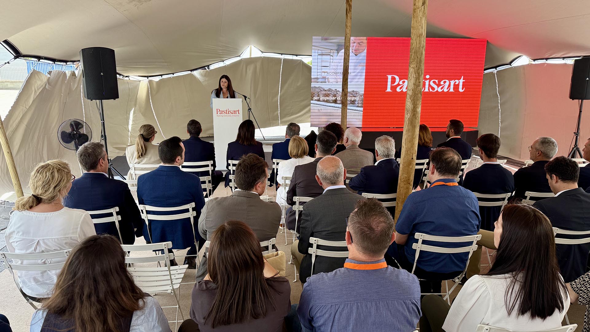 La consellera d’Economia i Finances, Alícia Romero, inaugura l’ampliació de Pastisart La consellera d’Economia i Finances, Alícia Romero, inaugura l’ampliació de Pastisart