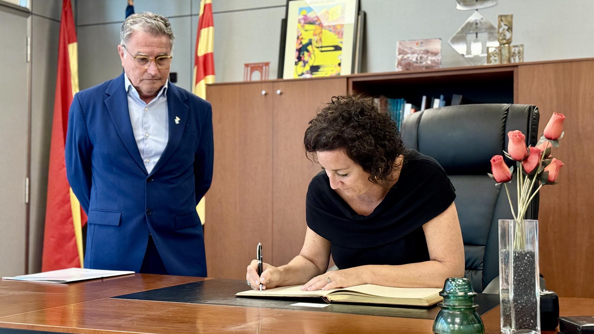 La consellera d’Economia i Finances, Alícia Romero, inaugura l’ampliació de Pastisart La consellera d’Economia i Finances, Alícia Romero, inaugura l’ampliació de Pastisart