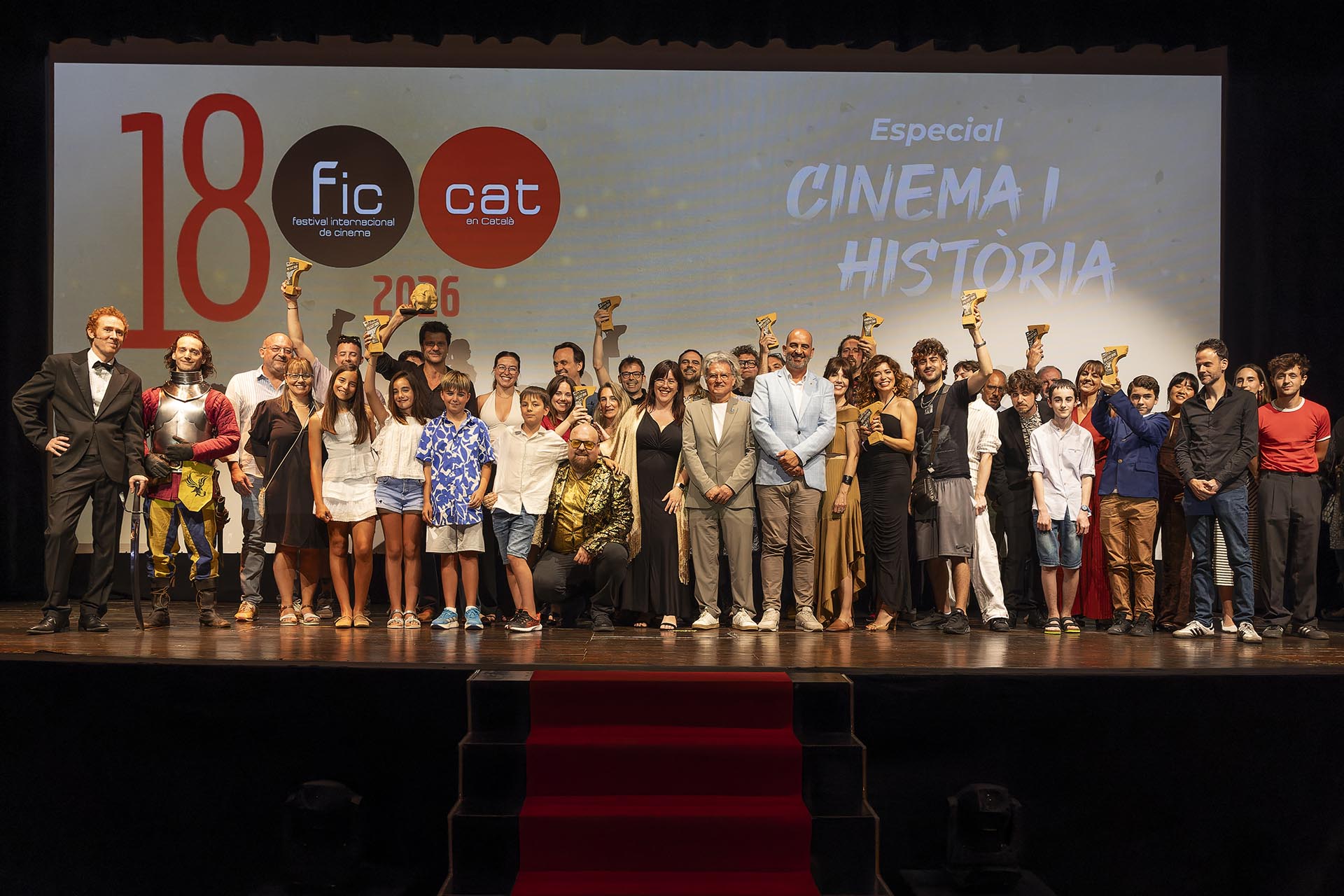 El FIC-CAT clou la seva 18a edició premiant el talent i el compromís del cinema en català