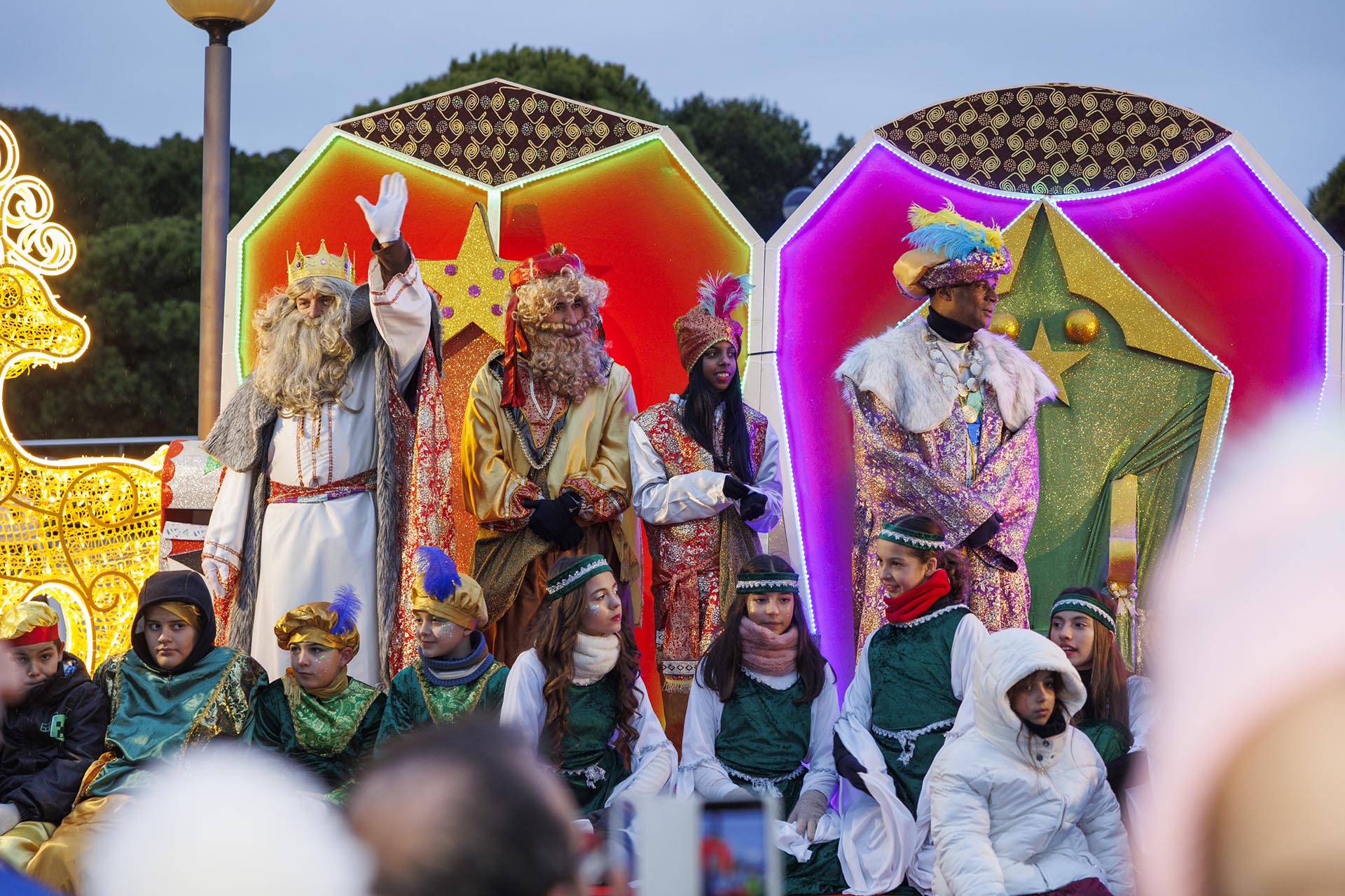 La tarda-nit més màgica i freda de l’any porta els Reis d’Orient a Roda de Berà 
